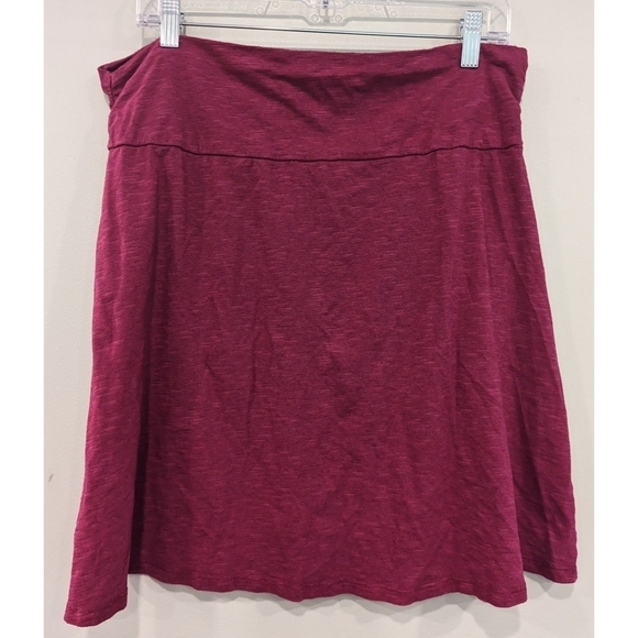 Horny Toad Raspberry Tencel Organic Cotton Skirt Size Large - Picture 1 of 4